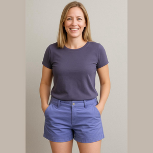 Columbia Light Gray Cotton Shorts Size Large